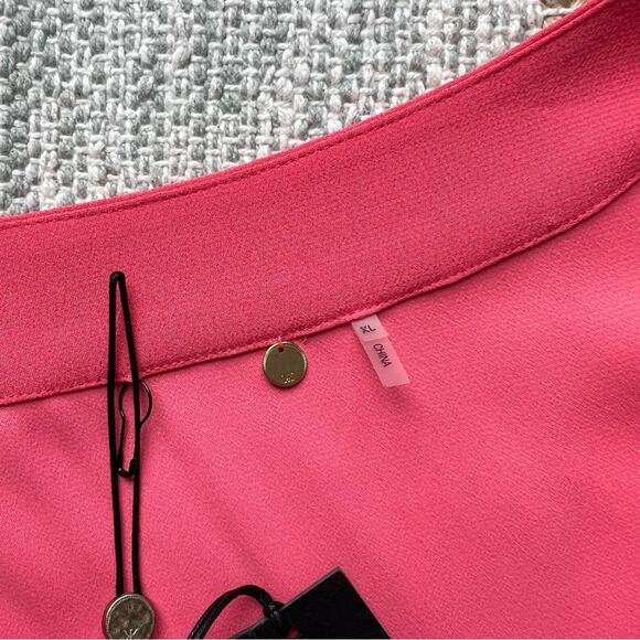 Kobi Halperin Elaine Flamingo Short Flutter Sleeve Wrap Midi Dress Women’s XL - Picture 8 of 14